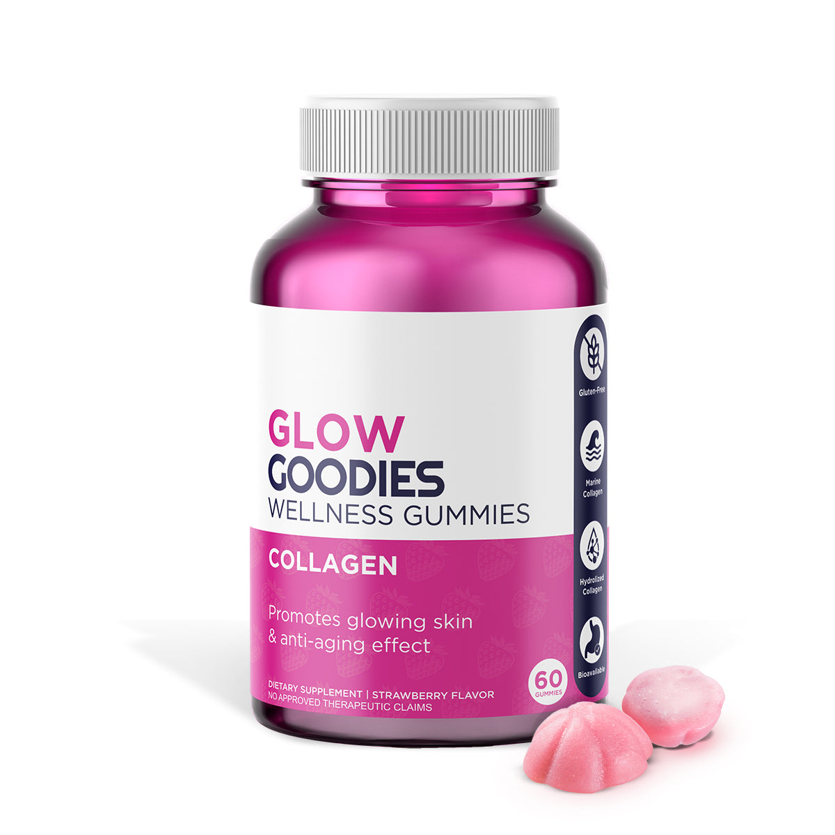 GLOW GOODIES - Collagen Gummies